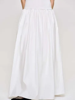 Source Unknown Vêtements-Robe Debardeur Amal Taille Basse Racer, Blanc