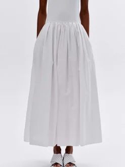 Source Unknown Accessoires-Robe Debardeur En Coton, Blanc