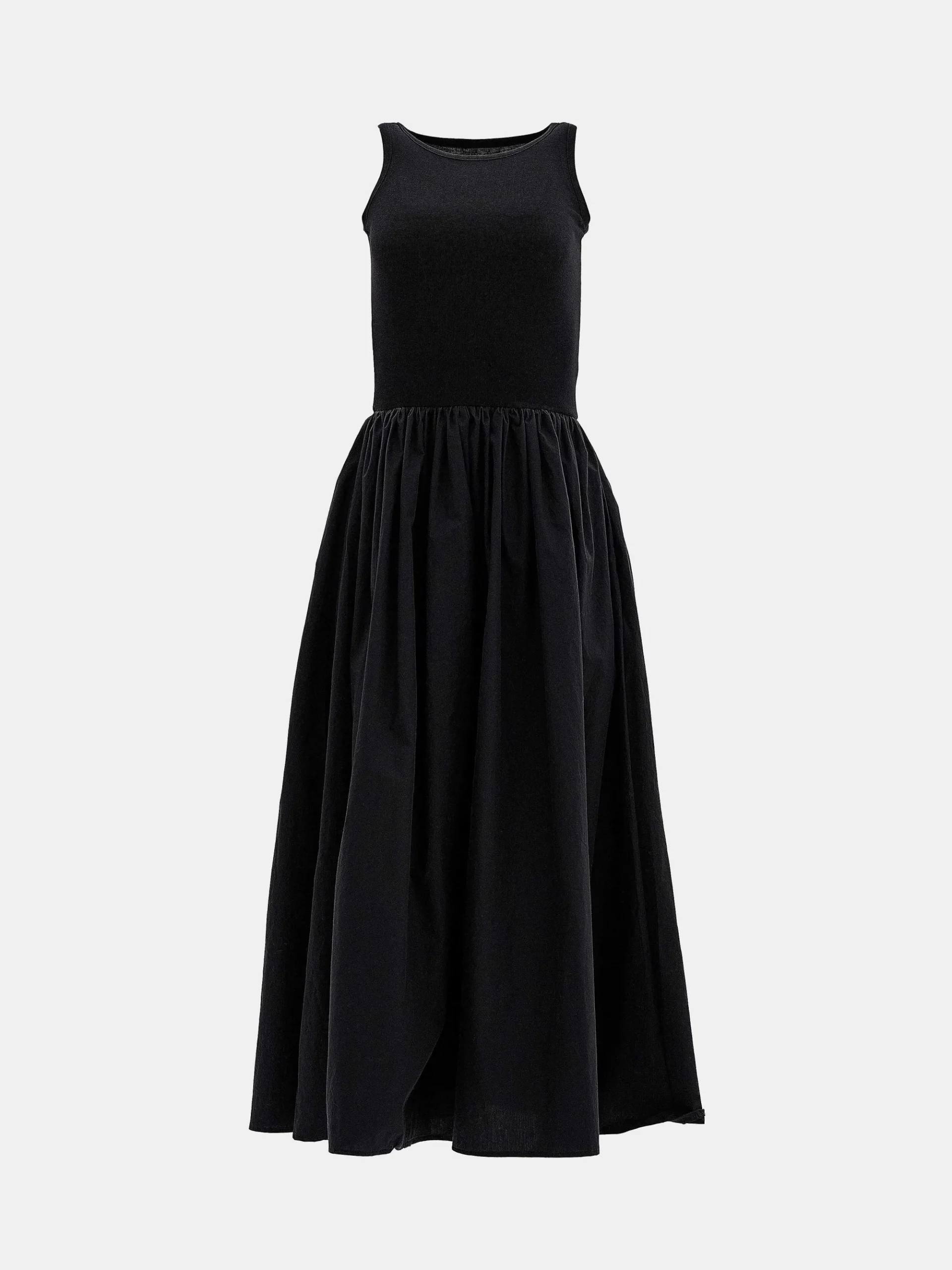 Source Unknown Vêtements-Robe Debardeur En Coton, Noir