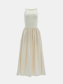Source Unknown Robes-Robe Debardeur En Coton, Tofu