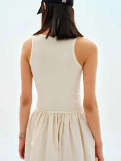 Source Unknown Robes-Robe Debardeur En Coton, Tofu