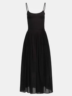 Source Unknown Accessoires-Robe Nuisette En Tulle, Noir