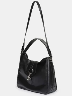 Source Unknown Vêtements-Sac Hobo En Cuir, Noir