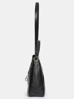 Source Unknown Chaussures Et Sacs-Sac Hobo En Cuir, Noir