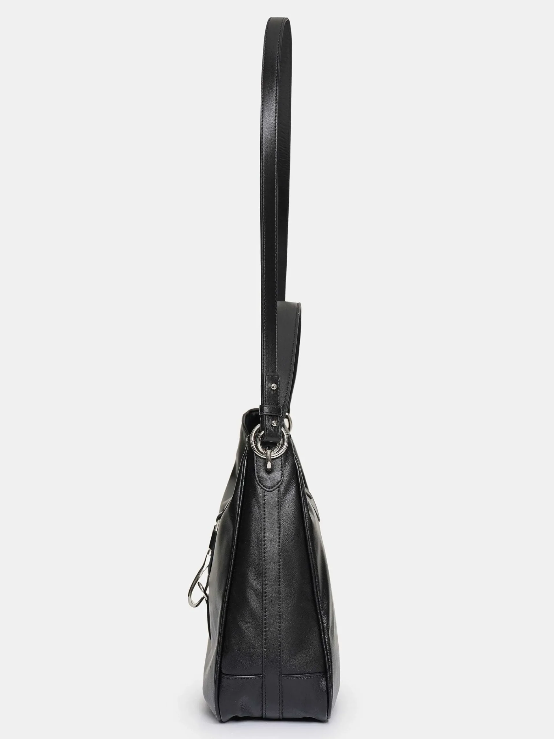Source Unknown Chaussures Et Sacs-Sac Hobo En Cuir, Noir