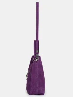 Source Unknown Chaussures Et Sacs-Sac Hobo En Daim, Prune