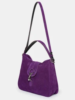 Source Unknown Vêtements-Sac Hobo En Daim, Prune