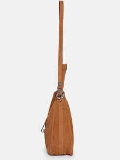 Source Unknown Vêtements-Sac Hobo En Suede, Cuivre