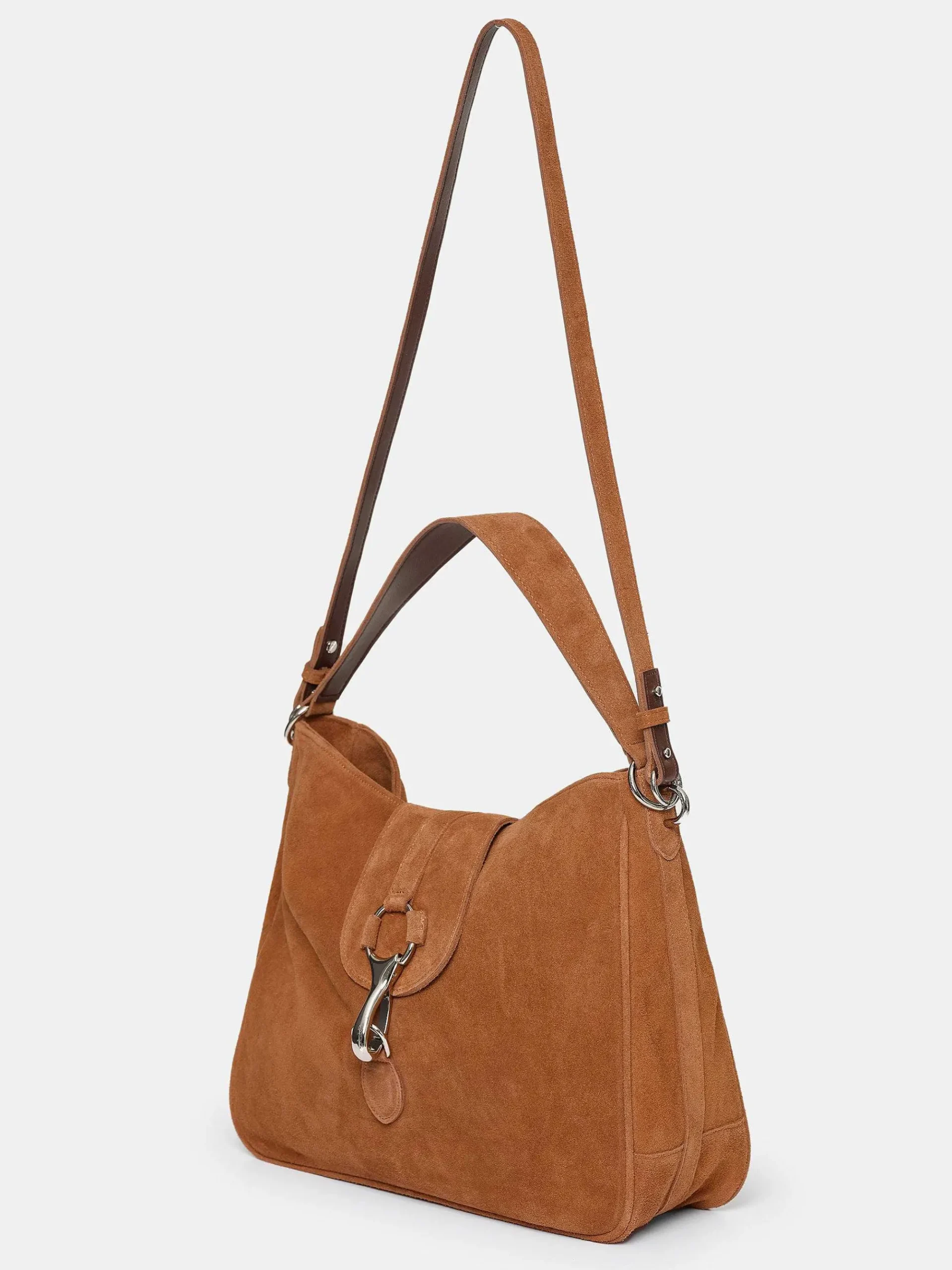 Source Unknown Vêtements-Sac Hobo En Suede, Cuivre