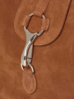Source Unknown Vêtements-Sac Hobo En Suede, Cuivre