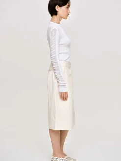 Source Unknown Vêtements-Short Enveloppe En Coton, Amande