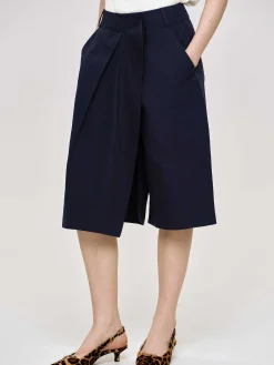 Source Unknown Bas-Short Enveloppe En Coton, Bleu Marine