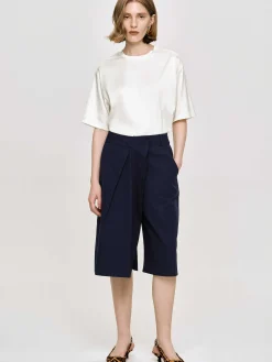 Source Unknown Bas-Short Enveloppe En Coton, Bleu Marine
