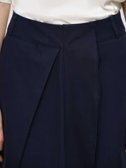 Source Unknown Vêtements-Short Enveloppe En Coton, Bleu Marine