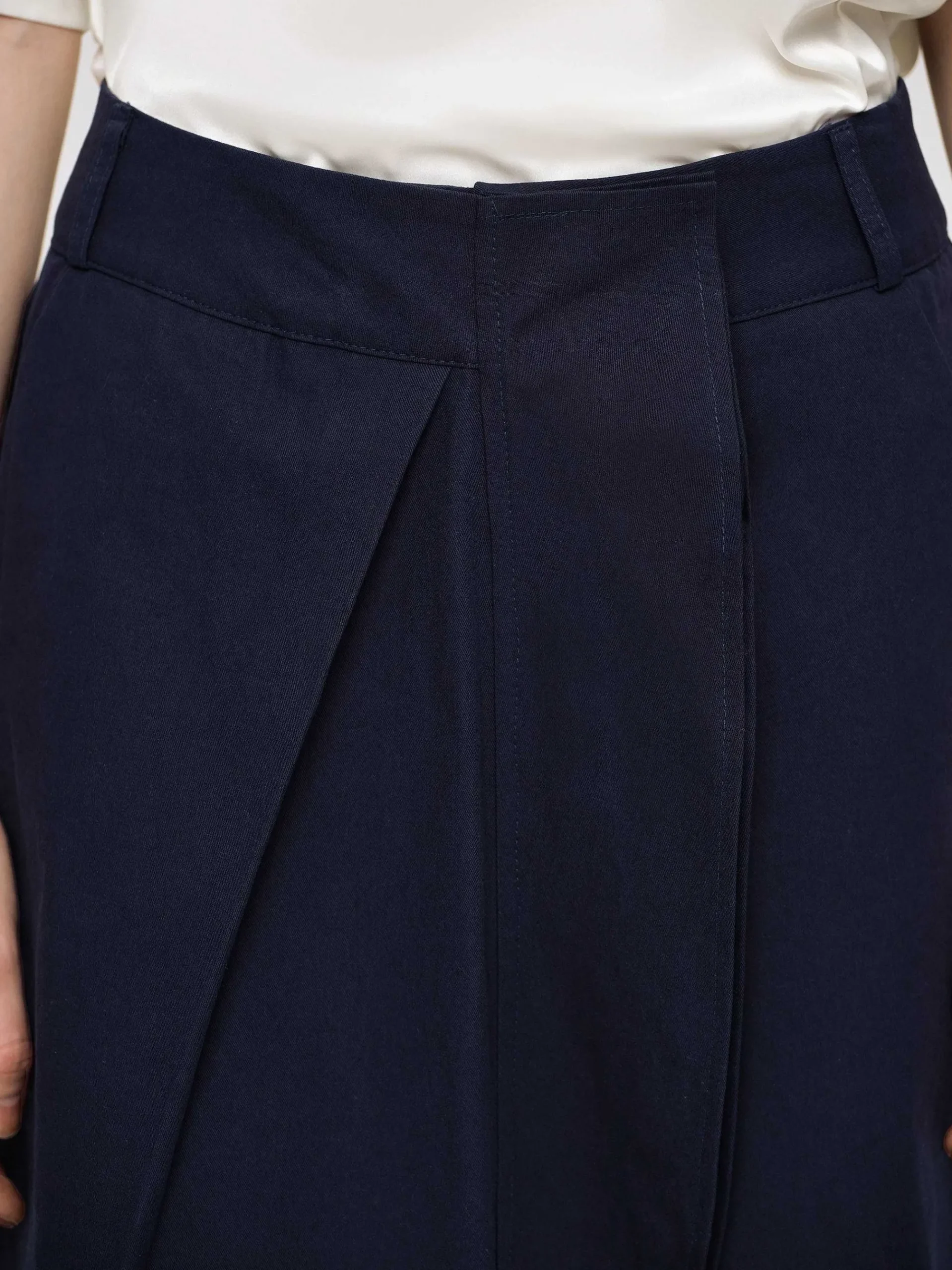 Source Unknown Vêtements-Short Enveloppe En Coton, Bleu Marine