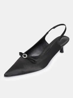 Source Unknown Chaussures Et Sacs-Sifua Sandales A Bride Arriere Avec Boucle Sur Le Devant, Noir