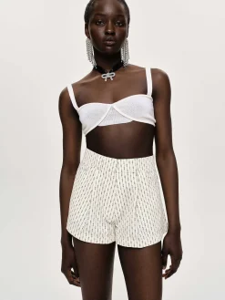 Source Unknown Vêtements-Soutien-Gorge En Tricot Cotele, Blanc