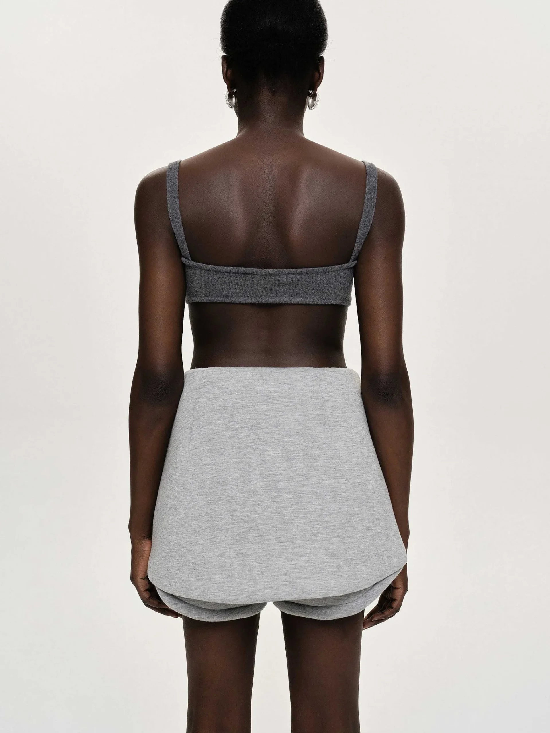 Source Unknown Hauts-Soutien-Gorge En Tricot Cotele, Charbon De Bois
