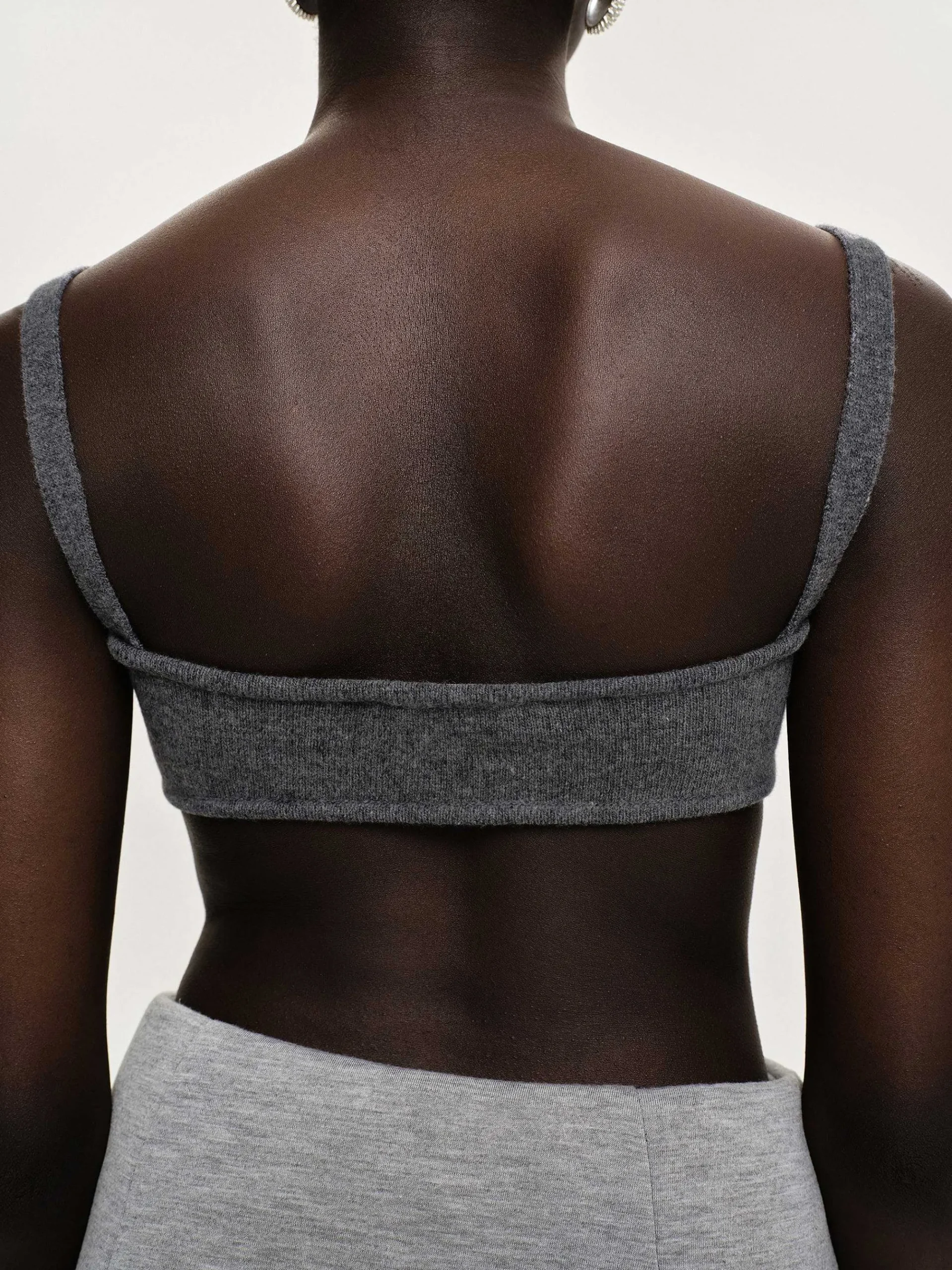 Source Unknown Hauts-Soutien-Gorge En Tricot Cotele, Charbon De Bois