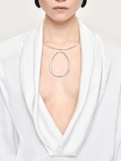 Source Unknown Accessoires-Tour De Cou A Boucle, Argent