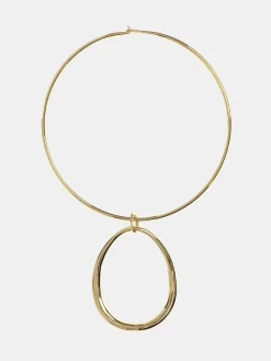 Source Unknown Accessoires-Tour De Cou A Boucle, Dore