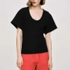 Source Unknown Accessoires-T-Shirt Deep U, Noir