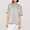 Source Unknown Accessoires-T-Shirt En Satin, Argent