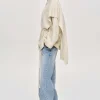 Source Unknown Accessoires-Veste Avec Echarpe Edmea, Aigrette