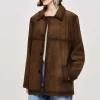 Source Unknown Accessoires-Veste Eponge Delavee, Kobicha