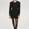 Source Unknown Accessoires-Veste Fendue A Taille Cintree, Noir