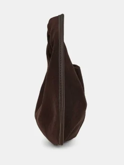 Source Unknown Vêtements-Vida Mini Sac Fourre-Tout En Daim, Cacao