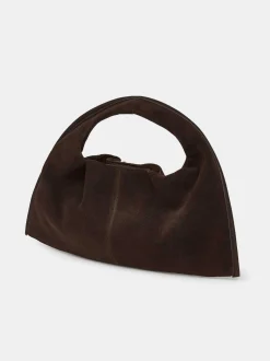 Source Unknown Vêtements-Vida Mini Sac Fourre-Tout En Daim, Cacao