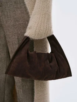 Source Unknown Vêtements-Vida Mini Sac Fourre-Tout En Daim, Cacao